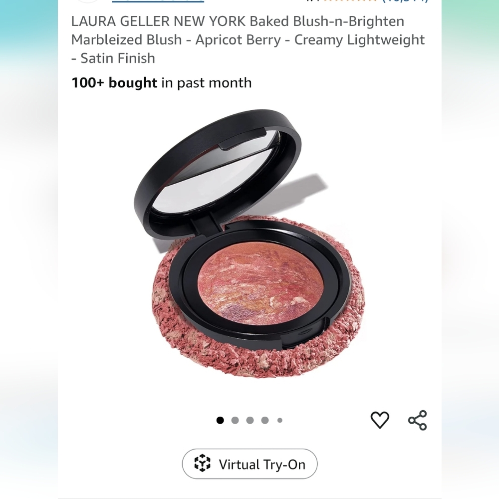Laura Geller Baked Blush Apricot Berry
